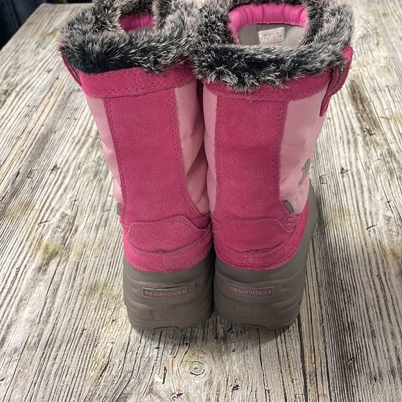 North Face snow boot Pink size 2 girls - Picture 6 of 10